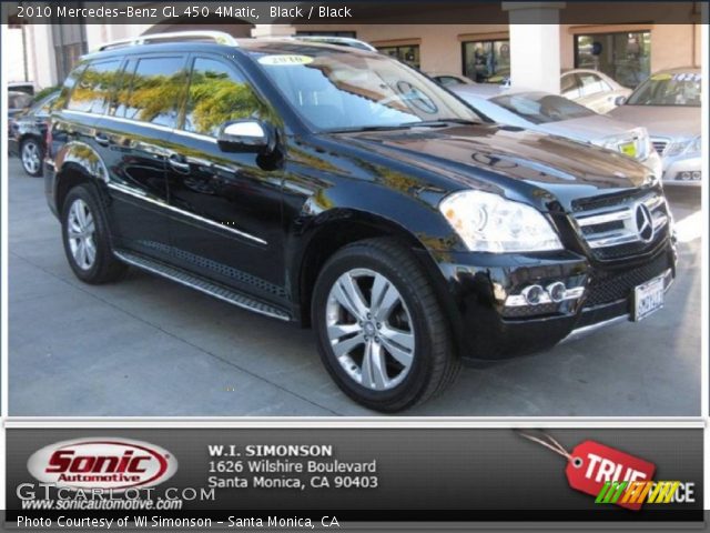 2010 Mercedes-Benz GL 450 4Matic in Black