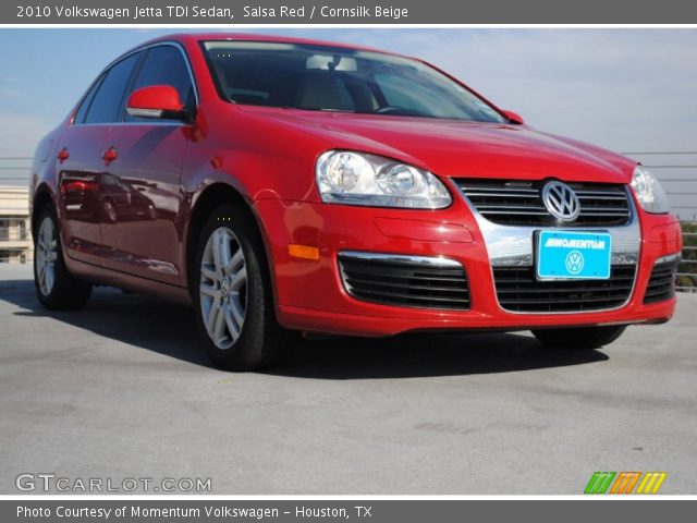 2010 Volkswagen Jetta TDI Sedan in Salsa Red