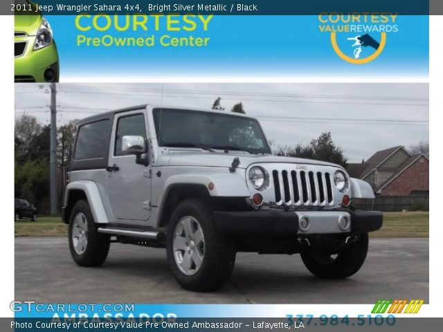 2011 Jeep Wrangler Sahara 4x4 in Bright Silver Metallic