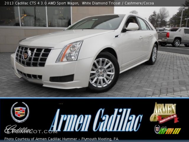 2013 Cadillac CTS 4 3.0 AWD Sport Wagon in White Diamond Tricoat