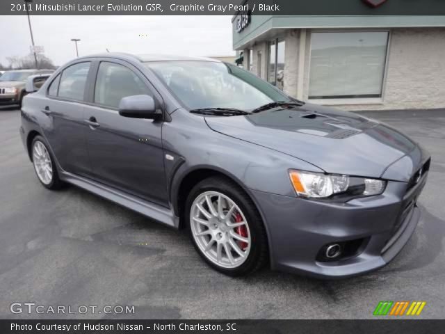 2011 Mitsubishi Lancer Evolution GSR in Graphite Gray Pearl