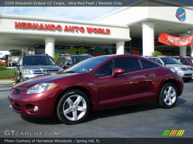 2006 Mitsubishi Eclipse GT Coupe in Ultra Red Pearl