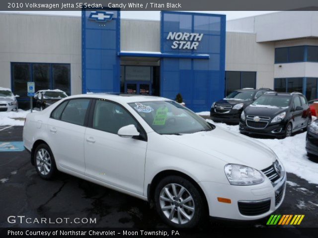 2010 Volkswagen Jetta SE Sedan in Candy White