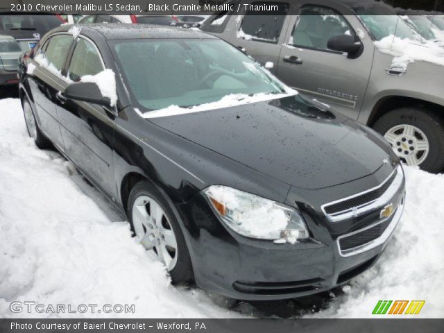 2010 Chevrolet Malibu LS Sedan in Black Granite Metallic