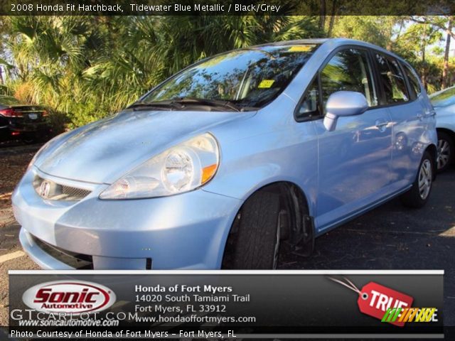 2008 Honda Fit Hatchback in Tidewater Blue Metallic