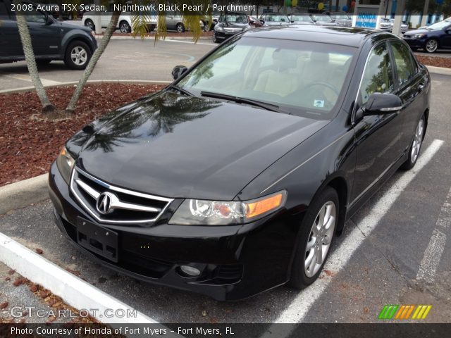 2008 Acura TSX Sedan in Nighthawk Black Pearl