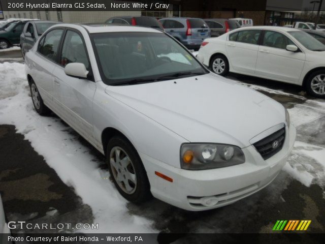 2006 Hyundai Elantra GLS Sedan in Nordic White