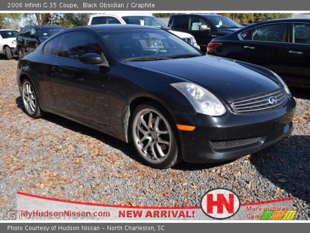 2006 Infiniti G 35 Coupe in Black Obsidian