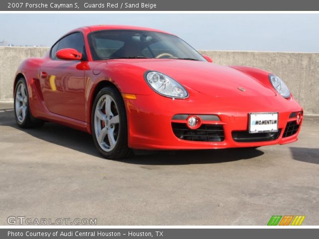 2007 Porsche Cayman S in Guards Red