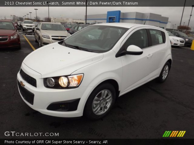2013 Chevrolet Sonic LT Hatch in Summit White