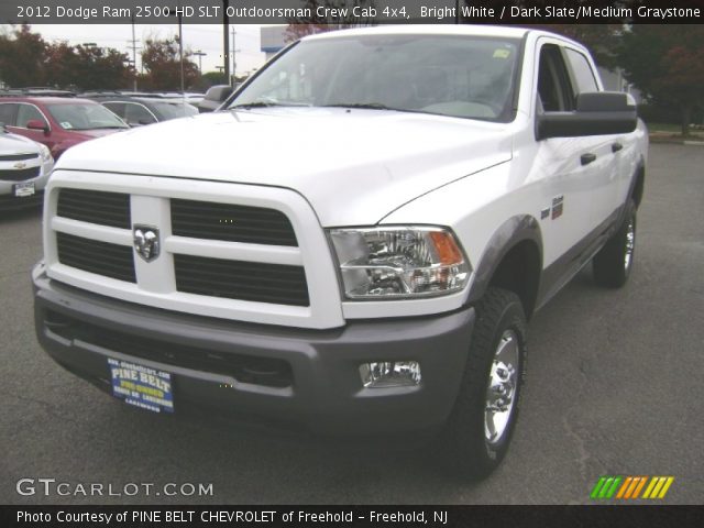 2012 Dodge Ram 2500 HD SLT Outdoorsman Crew Cab 4x4 in Bright White