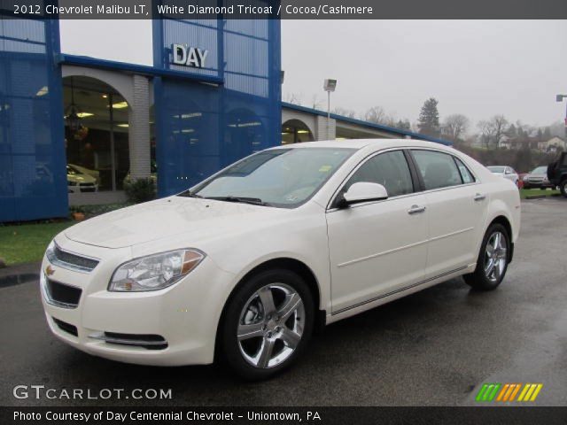 2012 Chevrolet Malibu LT in White Diamond Tricoat