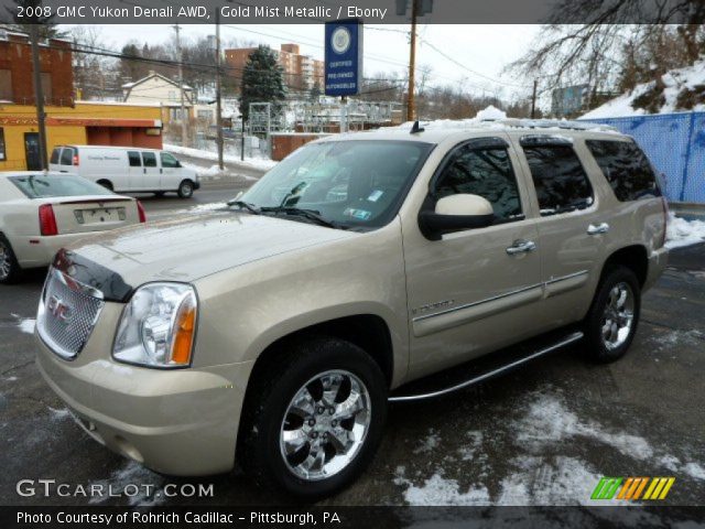 2008 GMC Yukon Denali AWD in Gold Mist Metallic