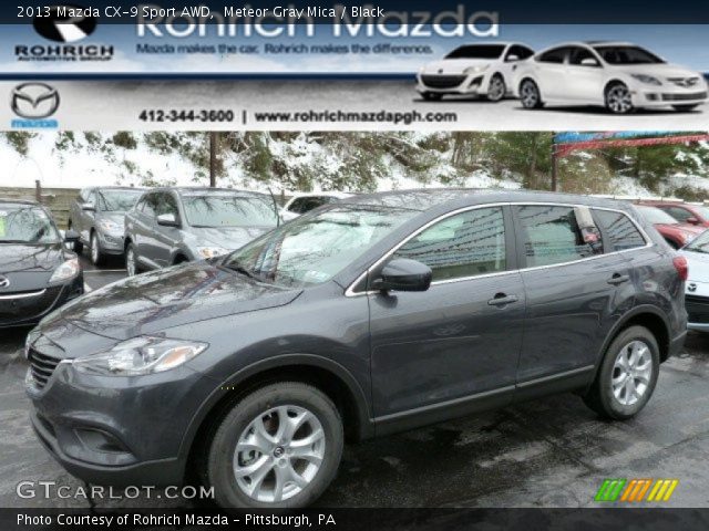 2013 Mazda CX-9 Sport AWD in Meteor Gray Mica