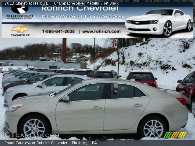 2013 Chevrolet Malibu LT in Champagne Silver Metallic