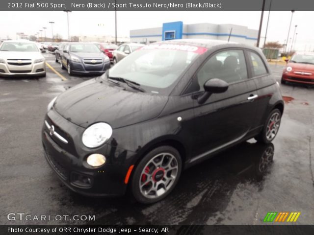 2012 Fiat 500 Sport in Nero (Black)