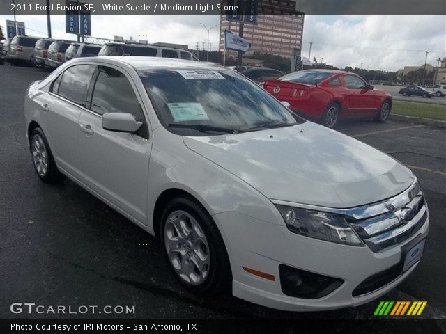 2011 Ford Fusion SE in White Suede