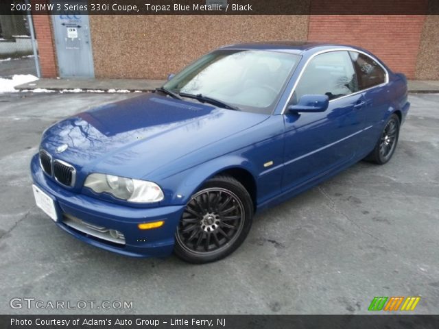 2002 BMW 3 Series 330i Coupe in Topaz Blue Metallic