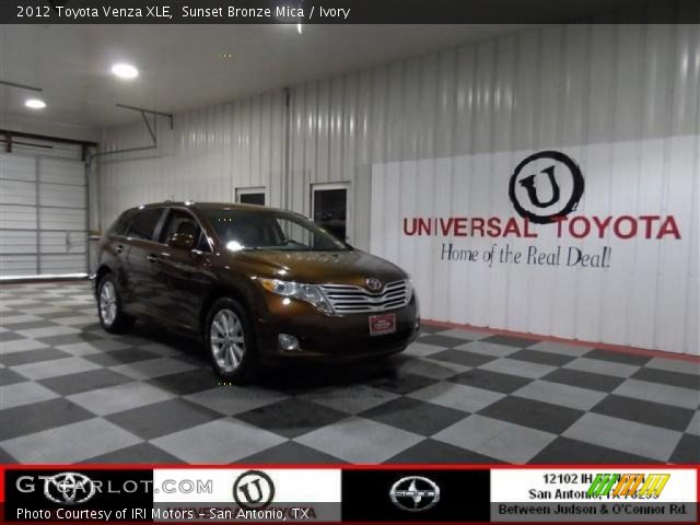 2012 Toyota Venza XLE in Sunset Bronze Mica