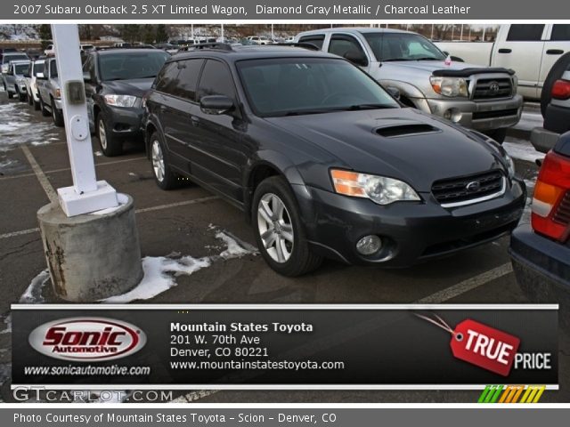 2007 Subaru Outback 2.5 XT Limited Wagon in Diamond Gray Metallic