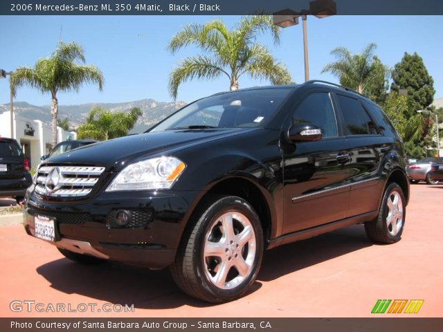 2006 Mercedes-Benz ML 350 4Matic in Black