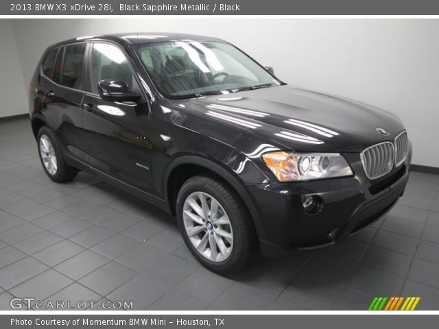 2013 BMW X3 xDrive 28i in Black Sapphire Metallic