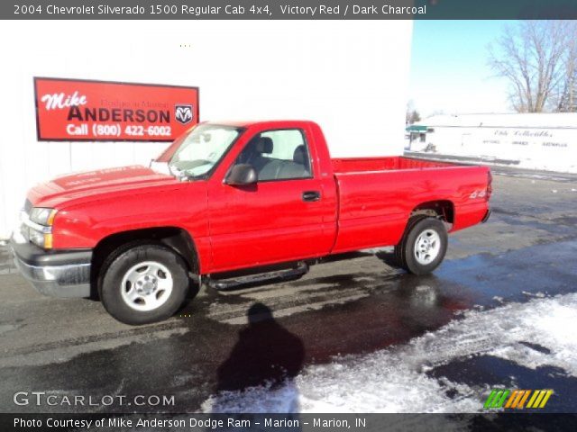 2004 Chevrolet Silverado 1500 Regular Cab 4x4 in Victory Red