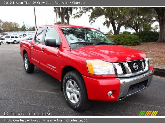 2012 Nissan Titan SV Crew Cab in Red Alert