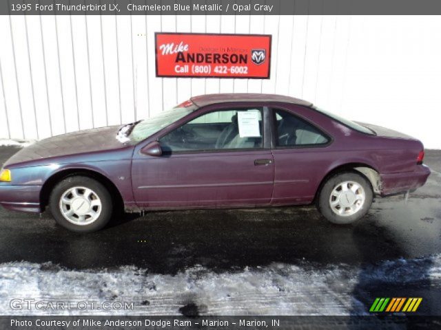 1995 Ford Thunderbird LX in Chameleon Blue Metallic