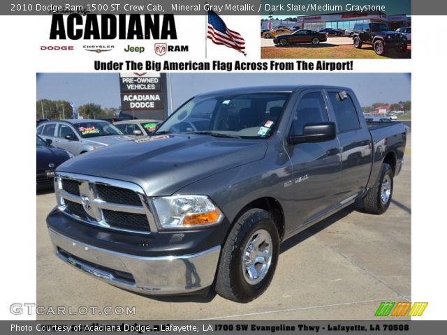 2010 Dodge Ram 1500 ST Crew Cab in Mineral Gray Metallic