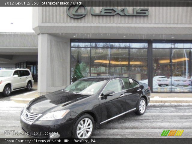 2012 Lexus ES 350 in Stargazer Black