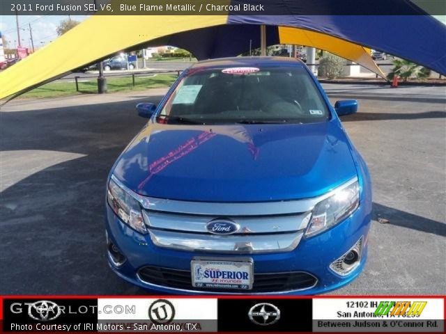 2011 Ford Fusion SEL V6 in Blue Flame Metallic