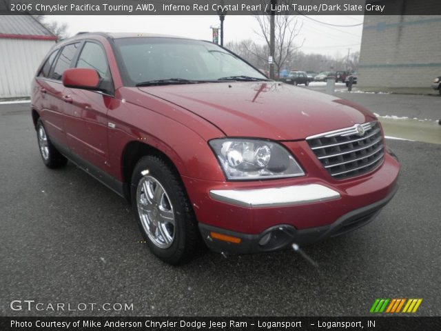 2006 Chrysler Pacifica Touring AWD in Inferno Red Crystal Pearl