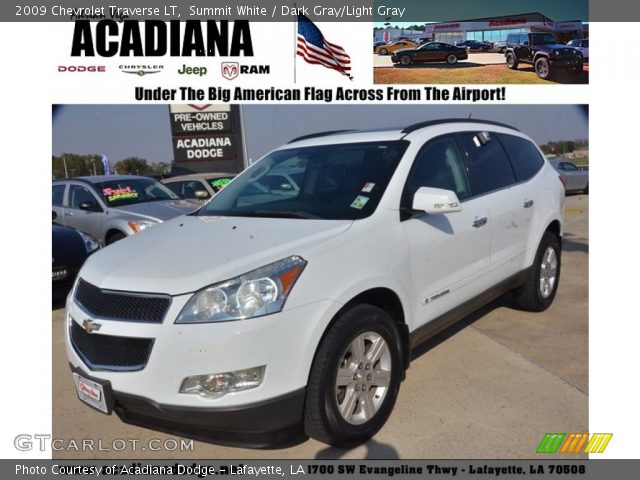 2009 Chevrolet Traverse LT in Summit White