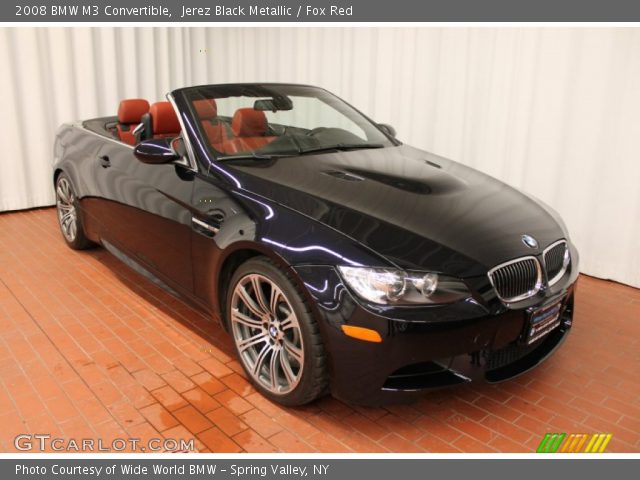 2008 BMW M3 Convertible in Jerez Black Metallic