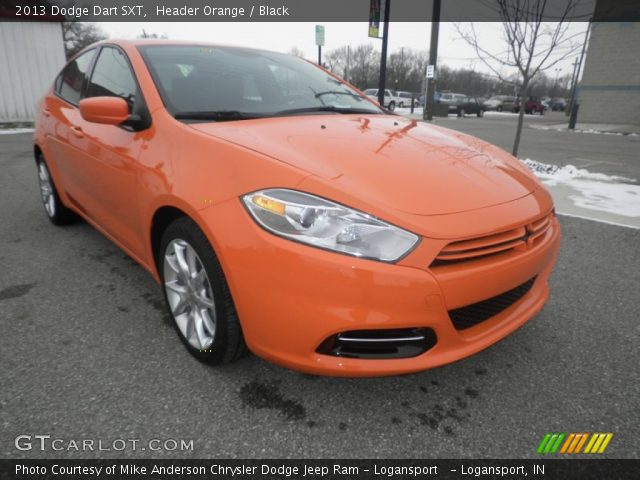 2013 Dodge Dart SXT in Header Orange