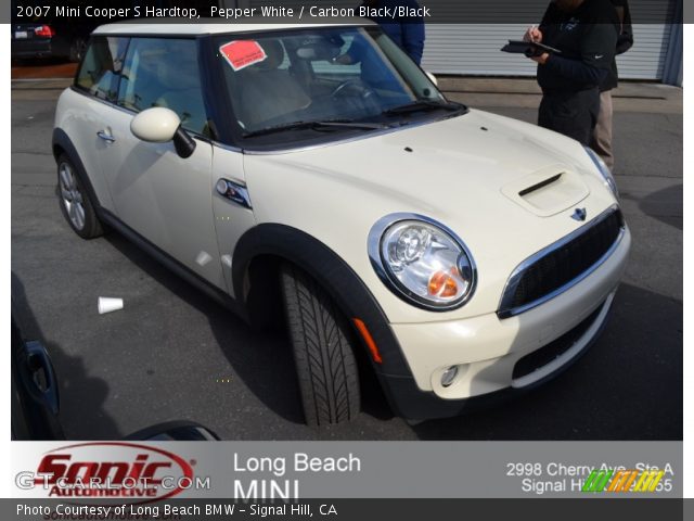 2007 Mini Cooper S Hardtop in Pepper White
