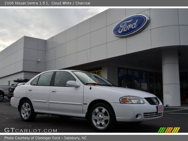 2006 Nissan Sentra 1.8 S in Cloud White
