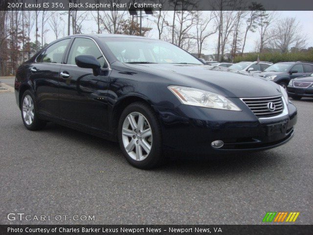 2007 Lexus ES 350 in Black Sapphire Pearl