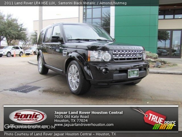 2011 Land Rover LR4 HSE LUX in Santorini Black Metallic