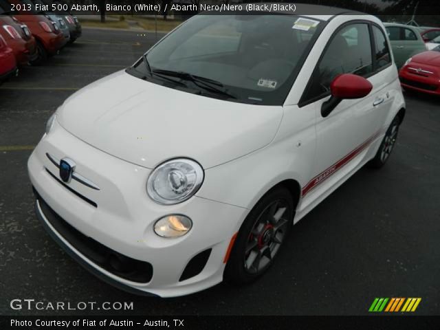 2013 Fiat 500 Abarth in Bianco (White)