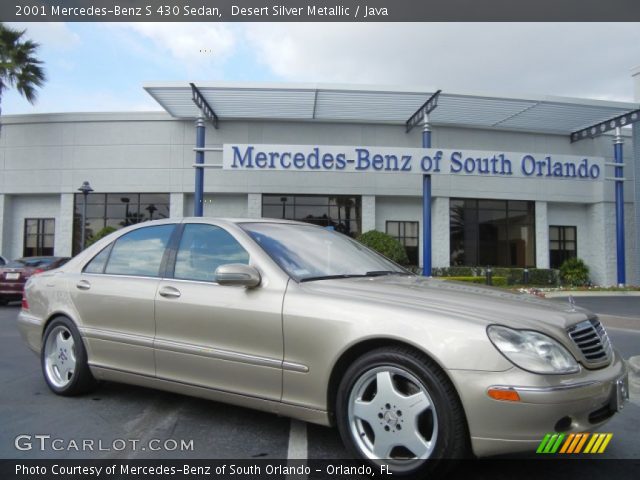 2001 Mercedes-Benz S 430 Sedan in Desert Silver Metallic