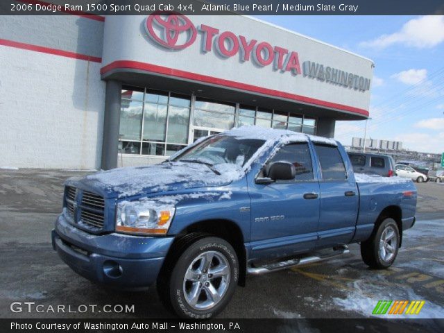 2006 Dodge Ram 1500 Sport Quad Cab 4x4 in Atlantic Blue Pearl