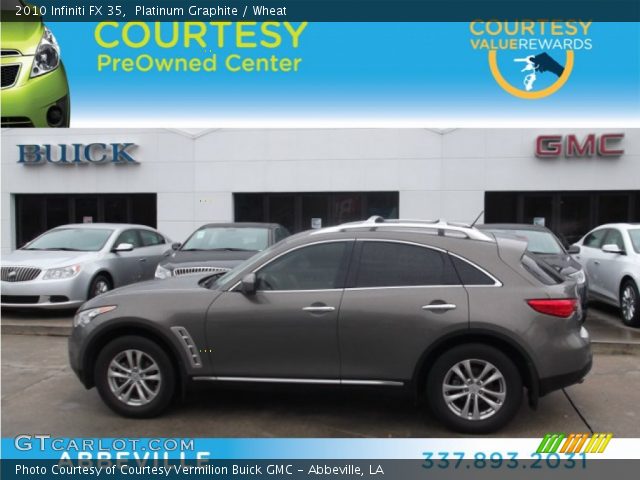 2010 Infiniti FX 35 in Platinum Graphite