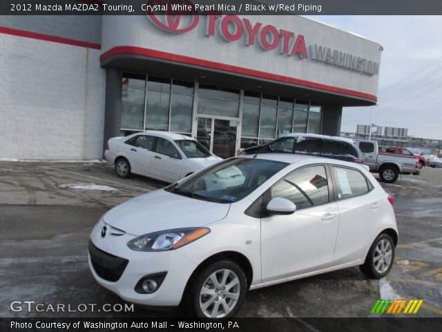 2012 Mazda MAZDA2 Touring in Crystal White Pearl Mica