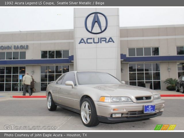 1992 Acura Legend LS Coupe in Seattle Silver Metallic