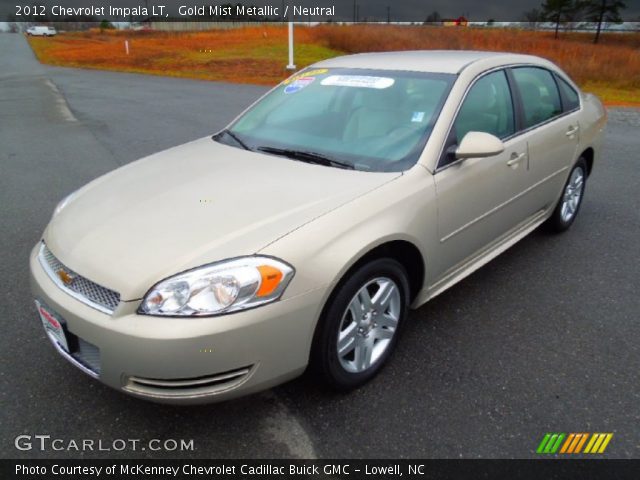 2012 Chevrolet Impala LT in Gold Mist Metallic