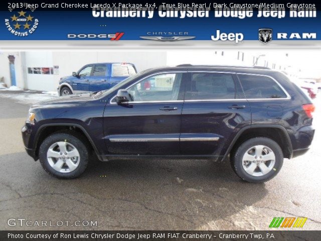 2013 Jeep Grand Cherokee Laredo X Package 4x4 in True Blue Pearl