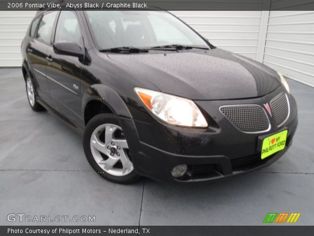 2006 Pontiac Vibe  in Abyss Black