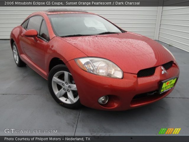 2006 Mitsubishi Eclipse GS Coupe in Sunset Orange Pearlescent